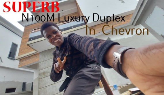 A Look At A Superb N100M 5-Bedroom Fully Detached Duplex In Chevron, Lekki